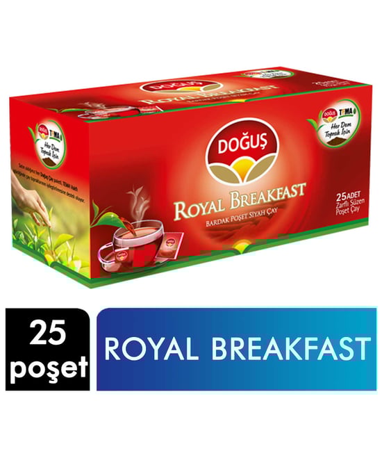 Doğuş Süzen Poşet Çay 25 Poşet Royal Breakfast