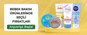 Bebek Bakım Ürünlerinde Seçili Fırsatlar! kampanya resmi