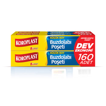Koroplast Buzdolabı Poşeti Küçük Dev Ekonomi 160'lı