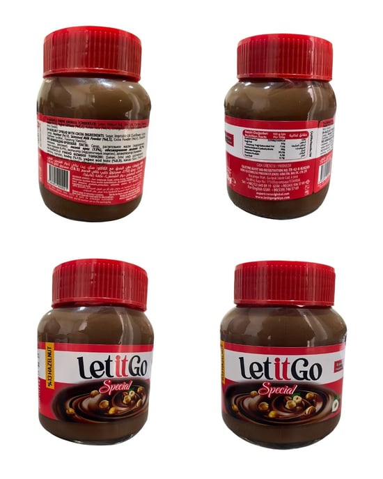 Let İt Go Special Kakaolu %13 Fındık Kreması 350 Gr