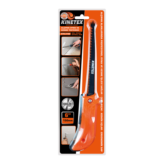 Kinetex Ktx-3155 Mini Alçıpan Oyma ve Kesme Testere ( 6'' & 150mm)