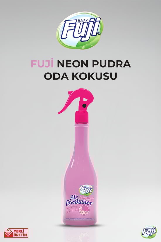 Fuji Powder Oda Spreyi Air Freshener Neon Pudra Ortam Kokusu 400 Ml