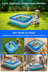 Heykida Swim Safe Kare Yüzme Havuzu 86x86x25cm