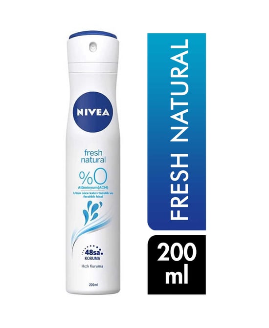 Nivea Deodorant 200 Ml Kadın Fresh Natural