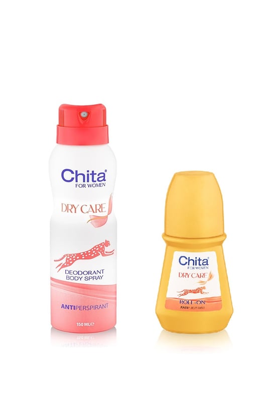 Chita Dry Care Women Deodorant&Roll-On Set