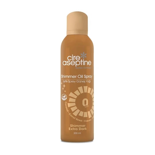 Cıre Aseptıne Gunes Yagı Isıltılı Sprey 200ml