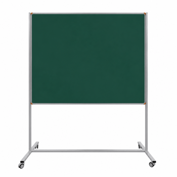 Emaye Yüzey Mobil Yazı Tahtası 120x120cm Yeşil