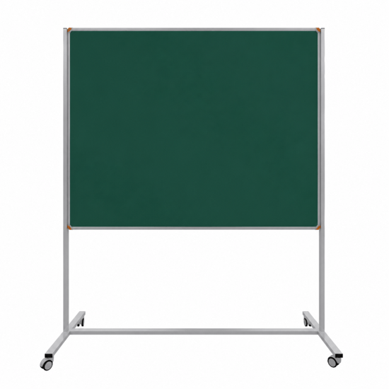 Emaye Yüzey Mobil Yazı Tahtası 120x120cm Yeşil