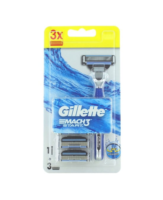 Gillette Mach 3 Start Tıraş Makinesi + 3 Yedek Bıçak