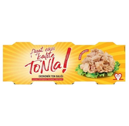 Dardanel Tonla Ton Balığı Füme Tadında Ekonomik 3x75 Gr