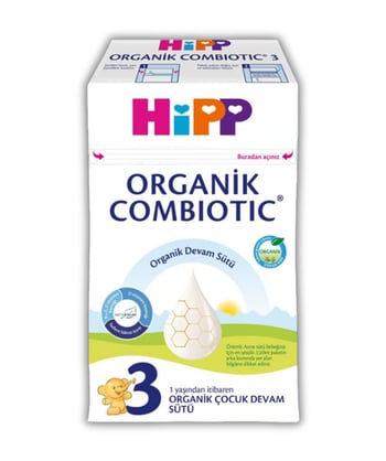 Hipp 3 Organik Combiotic Devam Sütü 600 Gr