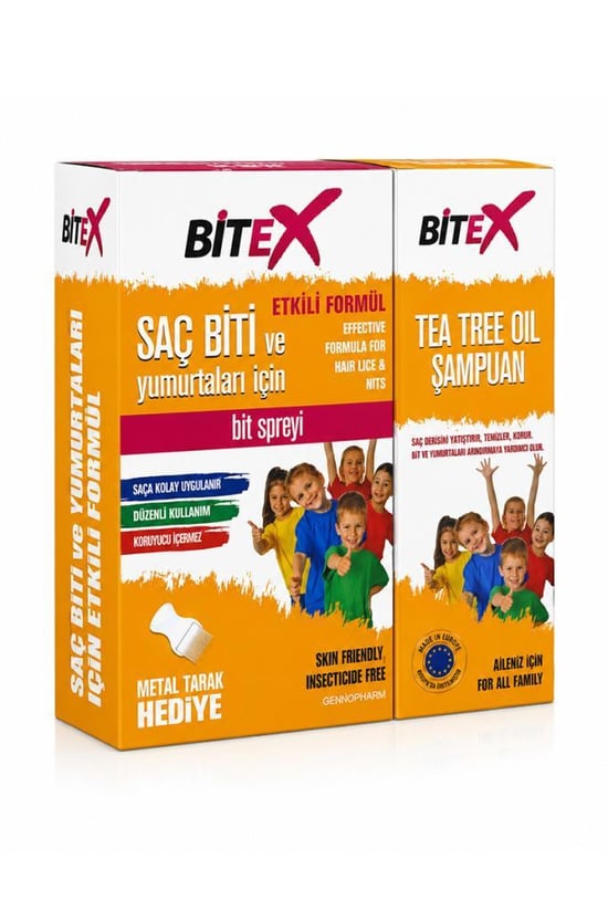 Bitex Bit ve Sirke Spreyi 100 Ml + Şampuan 150 Ml