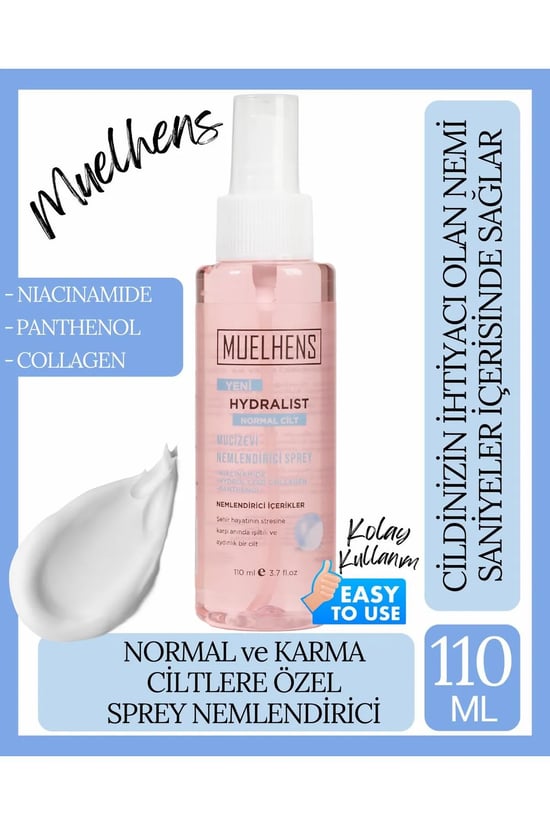 Muelhens Hydralist Nemlendirici Sprey Normal Cilt 110 ml
