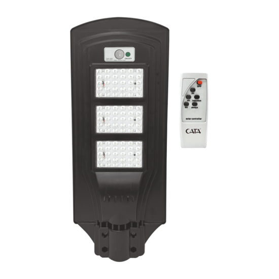 Cata 90w Solar Led Sokak Armatürü Ct-4692 Beyaz Işık