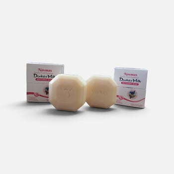 Novmas Exotic Fruit Essence Donkey Milk Whitening Soap