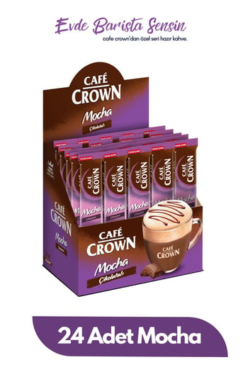 Cafe Crown Çikolatalı Mocha 17 gr 24'lü