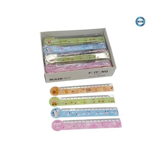 Cetvel Desenli-baskılı