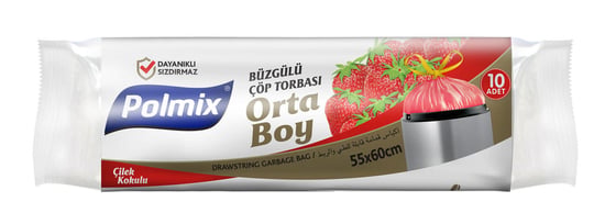 Polmix Büzgülü Çilek Kokulu Orta Boy 55x60cm