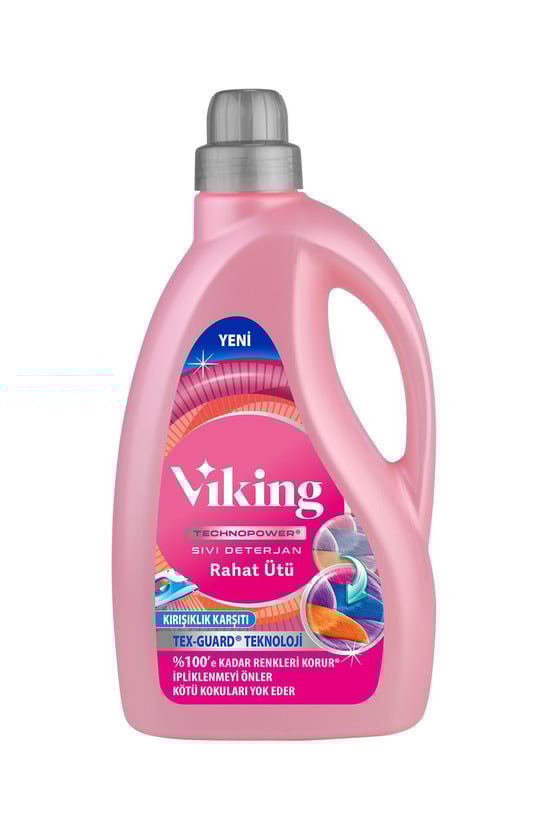 Viking Technopower Sıvı Çamaşır Deterjanı Rahat Ütü 2.7 Lt