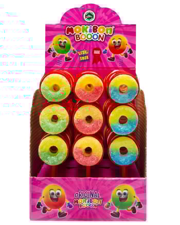 Mokibon Halka Meyve Aromalı Yumuşak Şeker