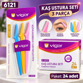 Hagiki 3 Lü Set Kaş Usturası
