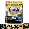 Finish Ultimate Plus 75 Kapsül Bulaşık Makinesi Deterjanı Tableti