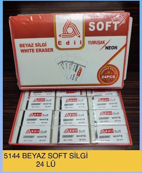 Edil Beyaz Soft Silgi