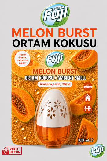 Ilgaz Fuji Kavun Kokulu Dekoratif Ortam Kokusu 100 Ml | Melon Burst Kalıcı Kavanoz Koku