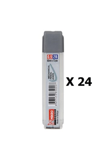 24 Lü Paket Min Kalem Ucu - 0.9 Uc 60 Mm 12 Li Tüp Mıkro-m-600