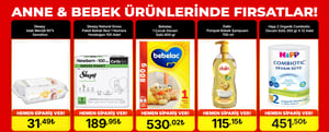 Anne & Bebek Ürünlerinde Dev Fırsatlar! kampanya resmi