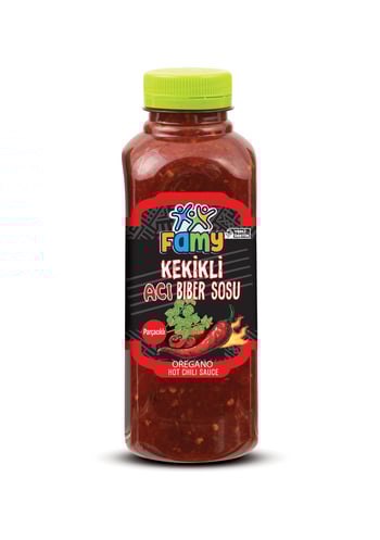 Famy Acı Biber Sosu Kekikli 500 gr