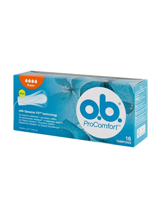 O.b Procomfort Süper Tampon Süper 16'lı