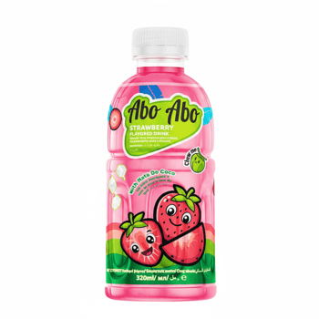 Abo Abo Strawberry Flavored Drink 320 Ml