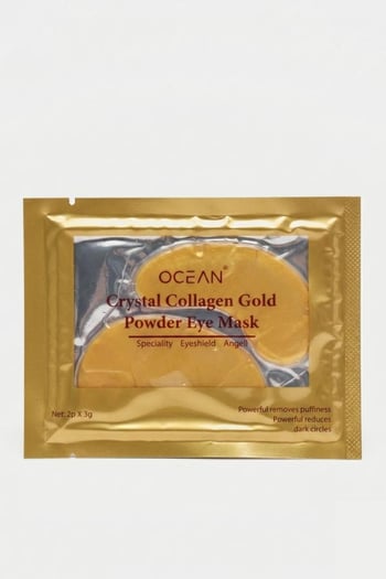 Ocean Kristal Kolajen Göz Maskesi 1 Çift Gold Asu-1106