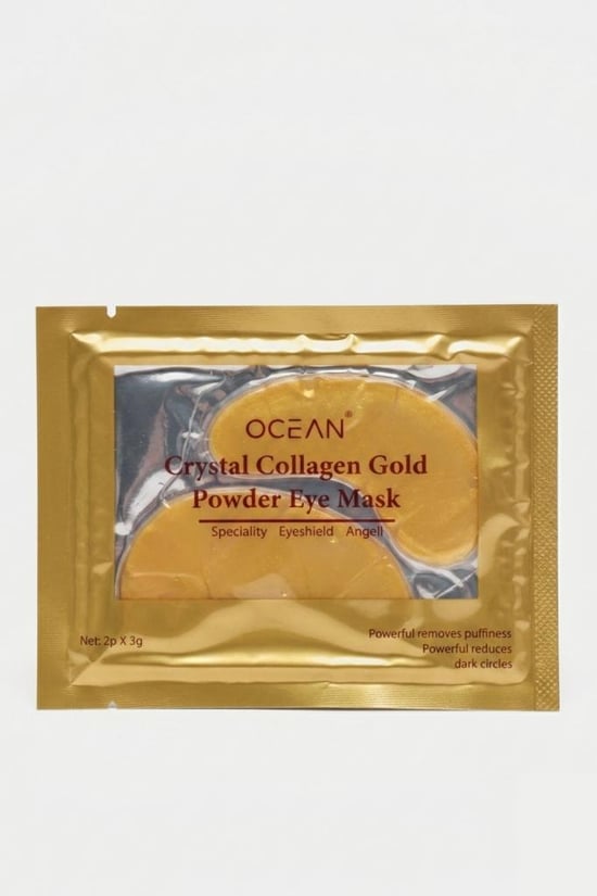 Ocean Kristal Kolajen Göz Maskesi 1 Çift Gold Asu-1106