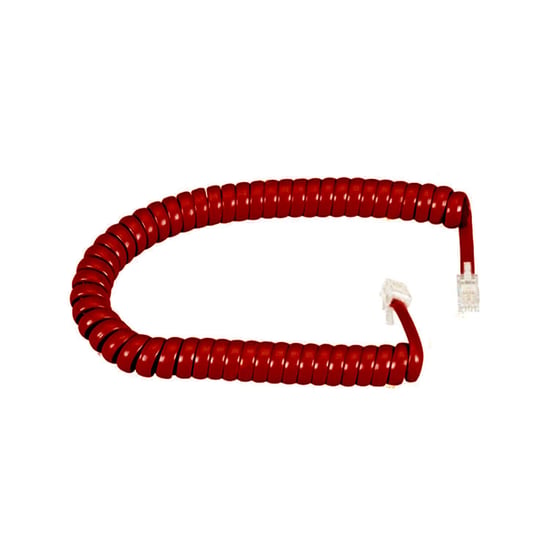 Telefon Ahize Kablosu Spiral Bordo