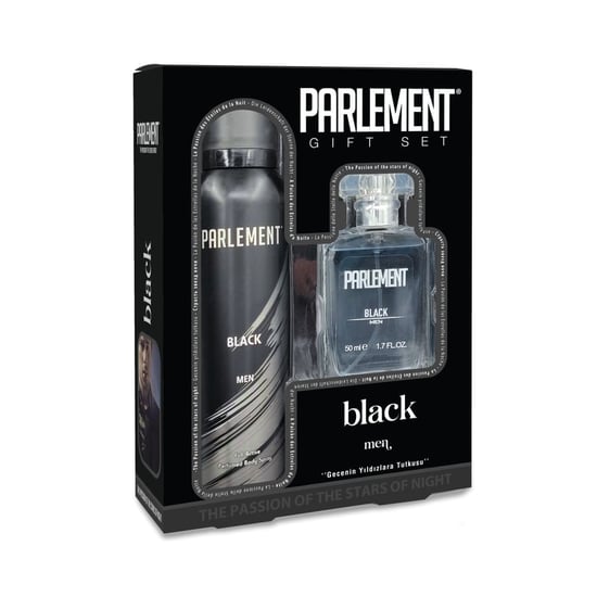 Parlement,Parlement Erkek Parfüm 50 ml + Doedorant 150 ml Black,erkek parfüm,parfümler,erkek parfümleri,parfüm fiyatları,kozmetik ürünleri,toptan kozmetik,toptan satın al,toptantr,toptan mağazacılık