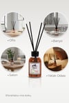 Ilgaz Sandal Ağacı Bambu Çubuklu Oda Kokusu 110 ml | Red Diffuser Sandal Wood Ortam Kokusu