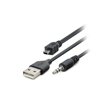 Kablo Medya Player V3 5pın To Usb Aux 50cm Hdx-1028 ( B-22)