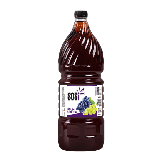 Sosi Üzüm Sirkesi 2000 Ml
