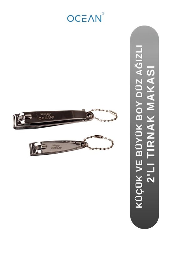 Ocean 2'li Tırnak Makası Metal Asu-220