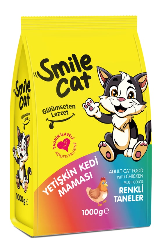 Smile 1000 Gr Kedi Maması Yetişkin Mix Sml-008