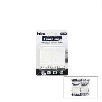 İ13-091 ( 4pcs ) Resim ve Çerçeve Asma Bantı ( 4lü Set=7kg.taşıma ) ( Çift Tarflı Bant ) ( Güçlü Yapışır & İz Bırakmadan Sökülür ) ( Bandı )