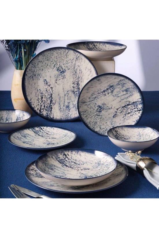 Güral Porselen	Camelia 24 Parça 6 Kişilik Yemek Takımı 1502