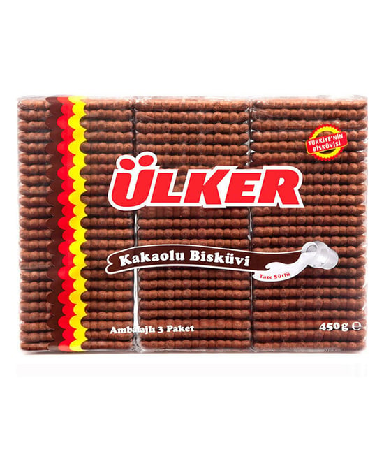 Ülker Petibor Kakaolu Bisküvi 450 Gr X 10'lu Paket