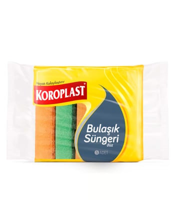 Koroplast Bulaşık Süngeri 5'li