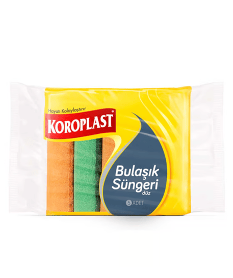 Koroplast Bulaşık Süngeri 5'li