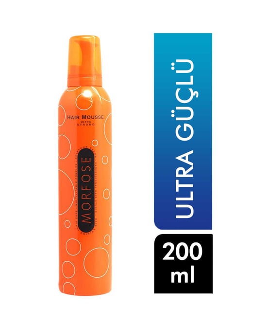Morfose Turuncu Ultra Güçlü Saç Köpüğü 200 Ml