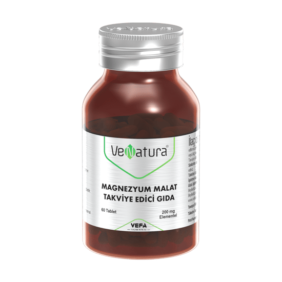 Venatura Magnezyum Malat 60 Tablet