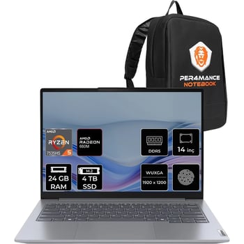 Lenovo Thinkbook 14 Gen 7 Ryzen 5 7535hs 24gb Ram 4tb Ssd 14" Fhd+ Freedos 21mv001atrp315 Notebook +